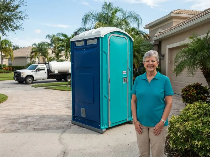 Flushing Portable Restroom Rental in Sun City Center, FL